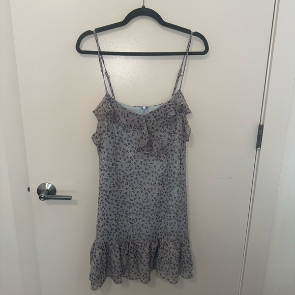 Lulu’s Floral Mini Dress Large - Picture 1 of 6